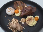 Dekonstruiertes Tiramisu mit Kaffeeis und Eierlikörcreme - Rezept - Bild Nr. 2