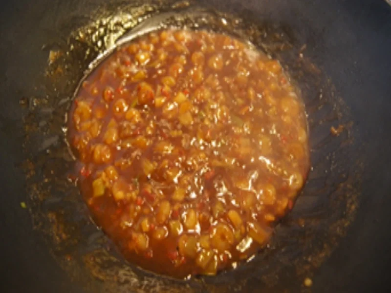 Garnelen in Chilisauce mit Basmati-Reis - Rezept - Bild Nr. 12