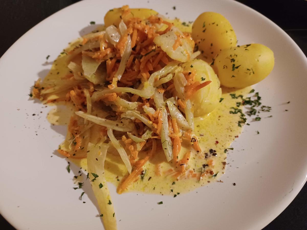 Fenchel Karotten Gemüse - schnell &amp; einfach - von loewe_bs