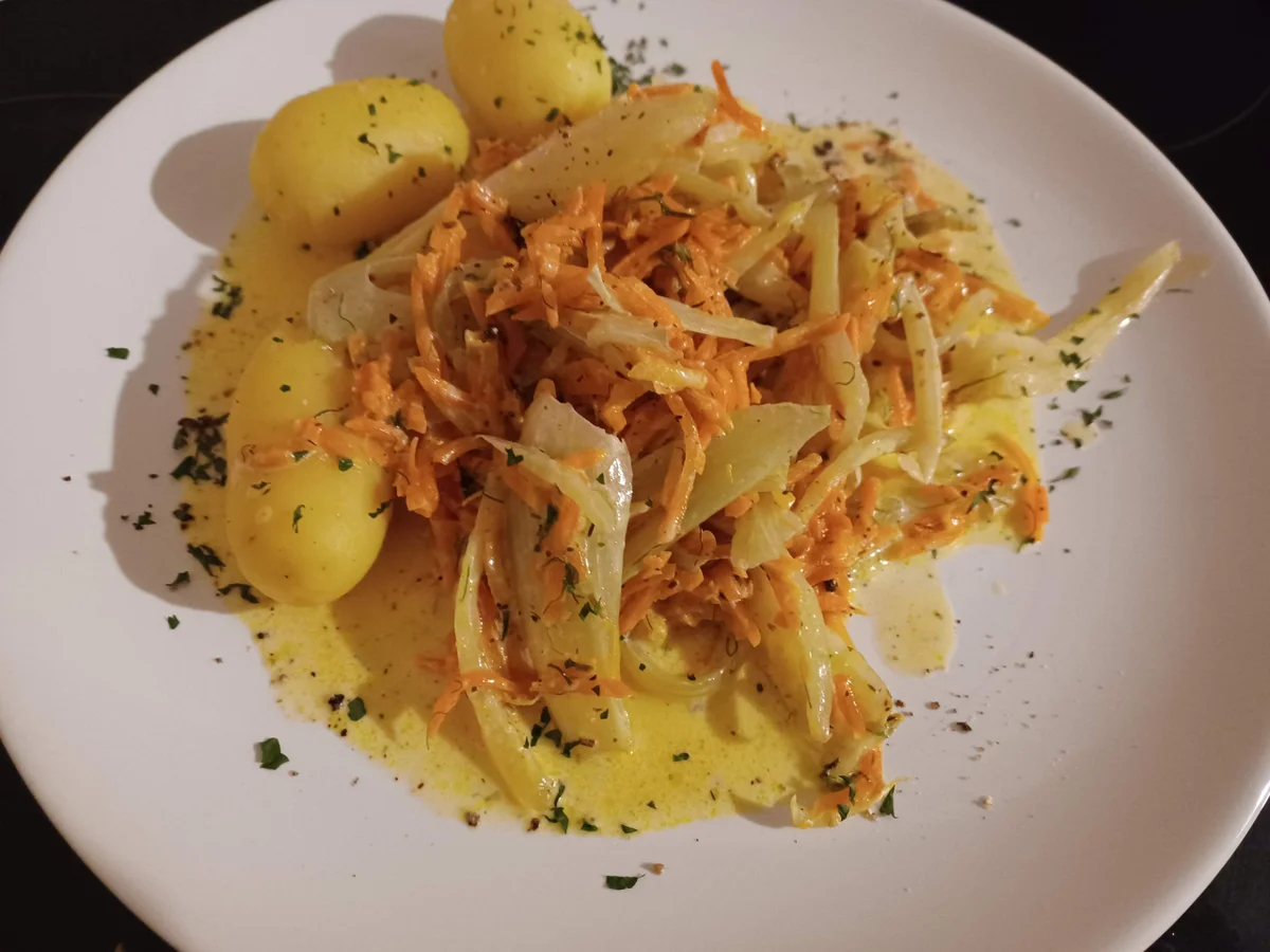 Fenchel - Karotten - Gemüse - Rezept - Bild Nr. 9