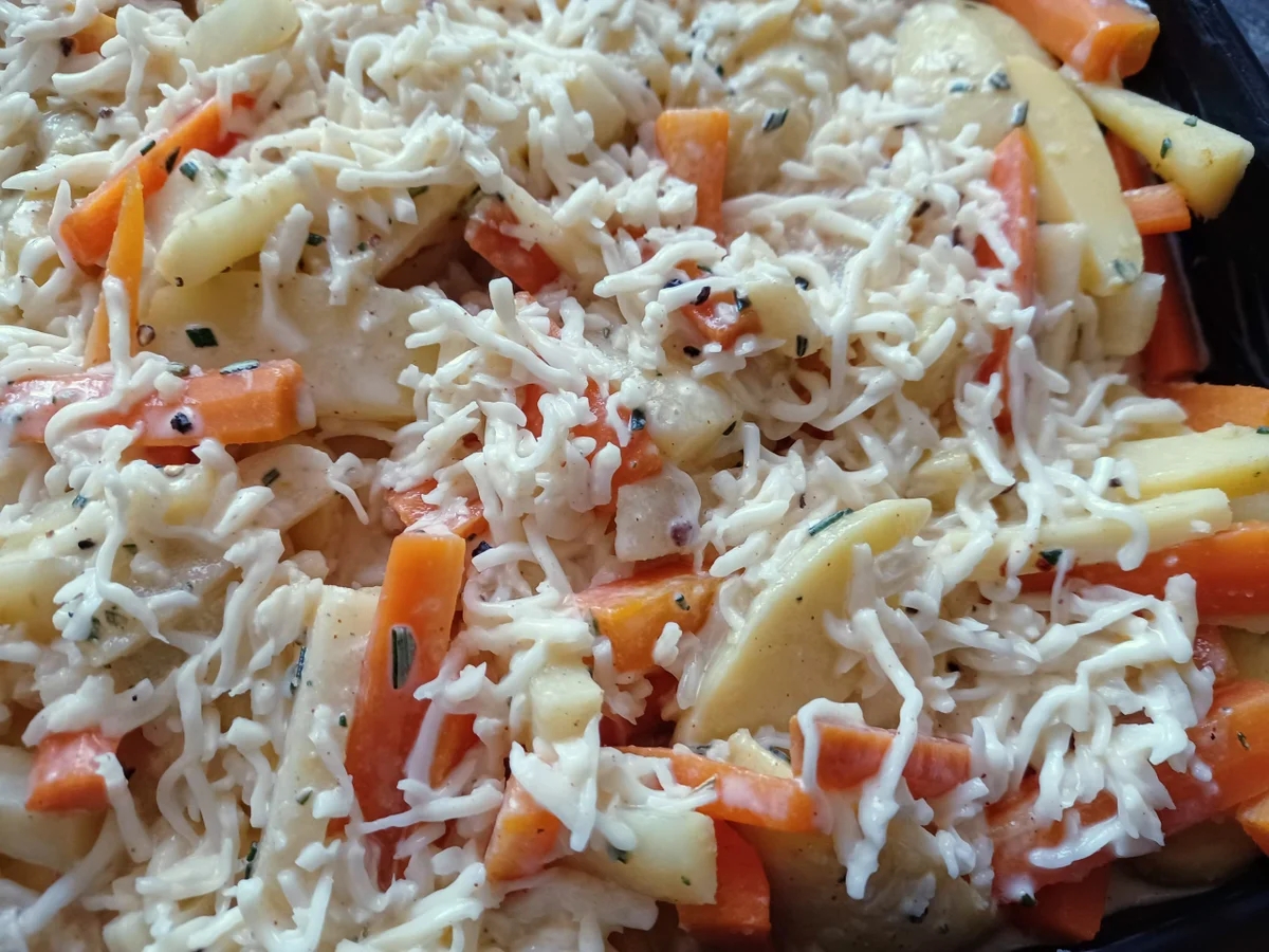 Rezept: Gratin mit Pastinake und Karotte Bild Nr. 17143 Gratin mit Pastinake und Karotte - Rezept - Bild Nr. 17143