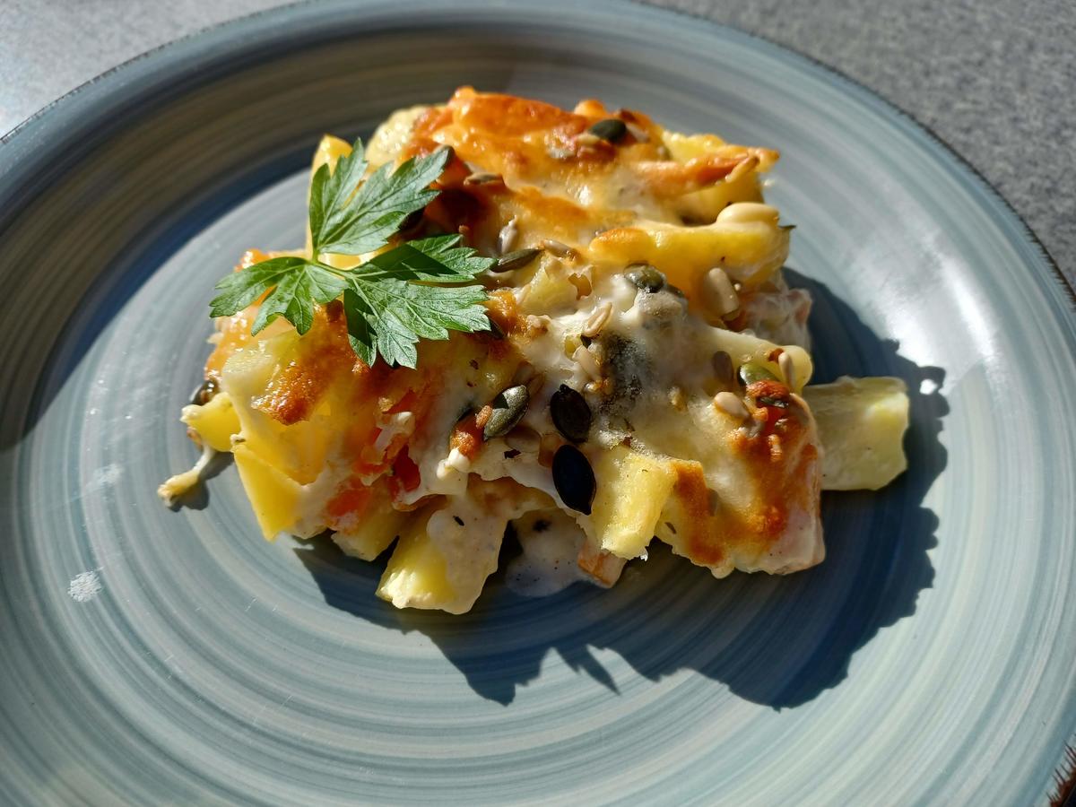 Gratin mit Pastinake und Karotte - Rezept - Bild Nr. 17153