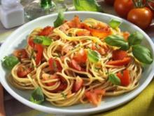 Schnelle Tomatenpasta - Rezept
