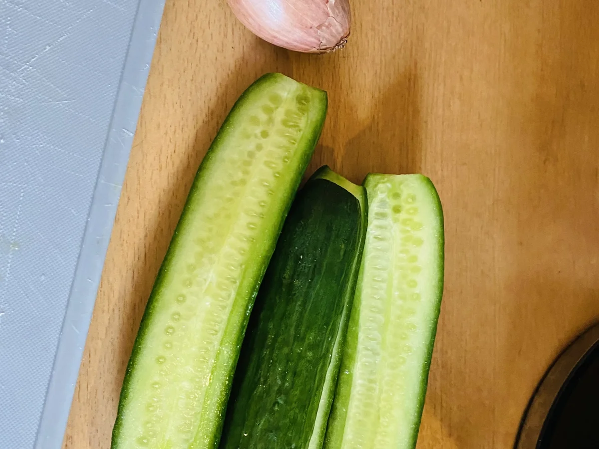 Gurken-Kichererbsen-Salat mit Feta - Rezept - Bild Nr. 17148