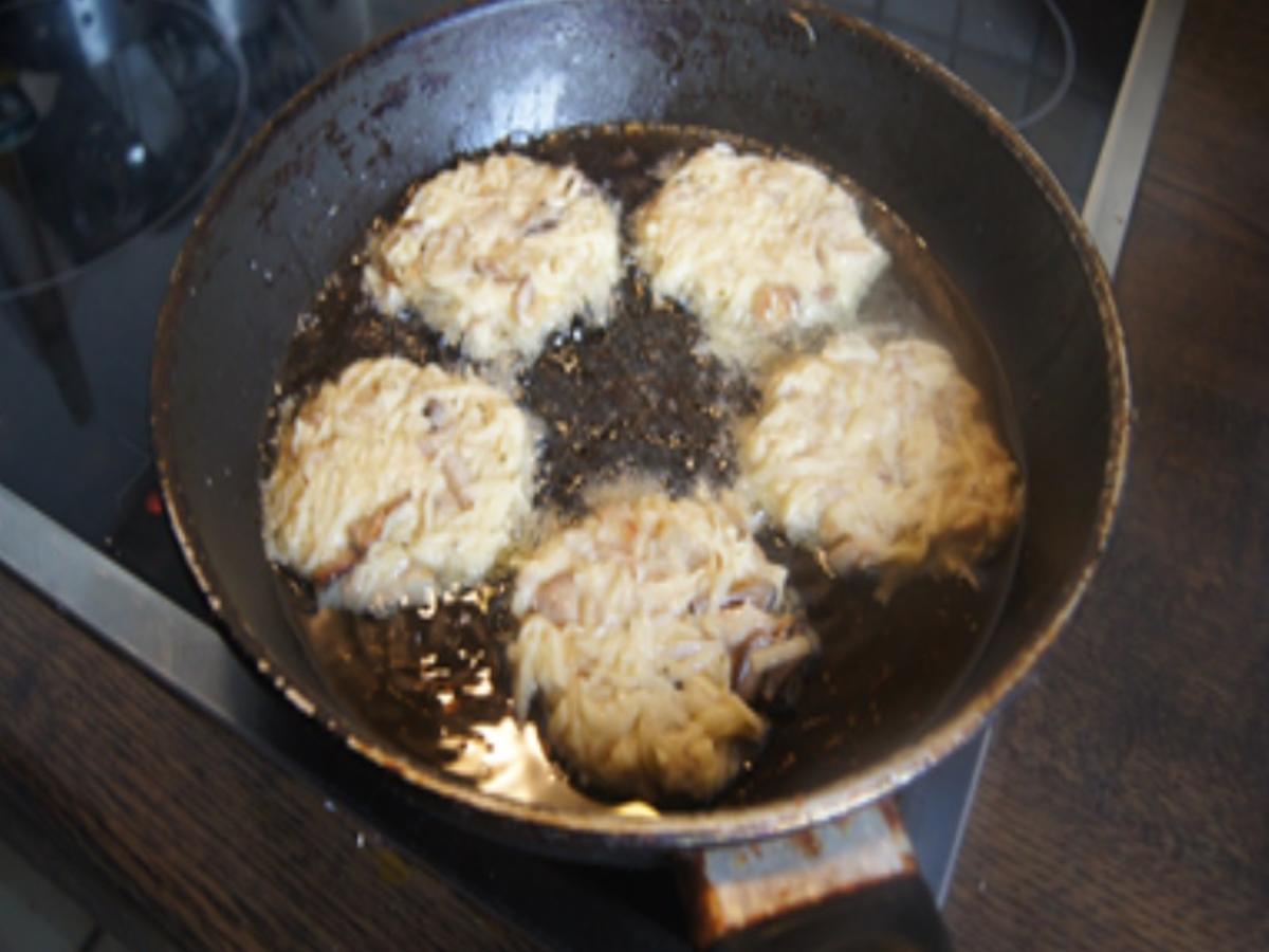 Kartoffel-Steinpilz-Rösti mit Apfelmus - Rezept - Bild Nr. 12