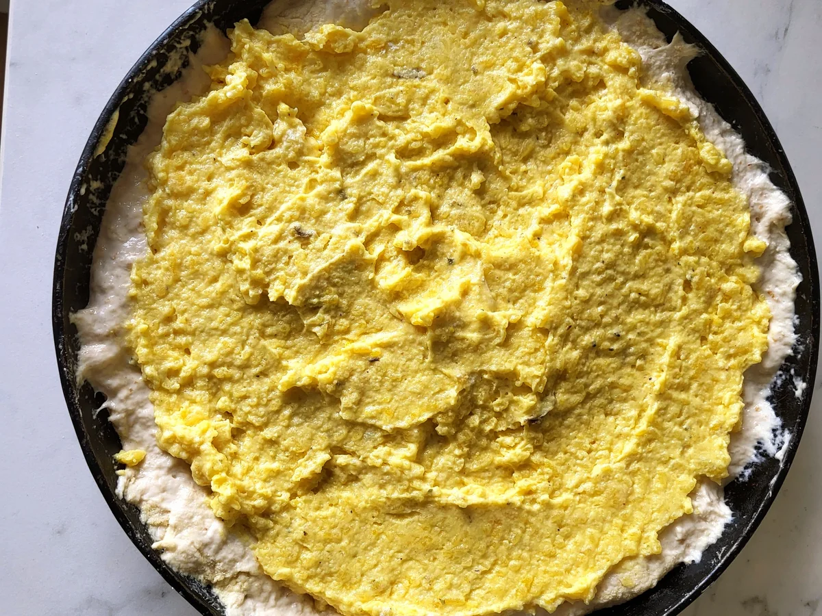 Schwäbischer Kartoffelkuchen - Rezept - Bild Nr. 4