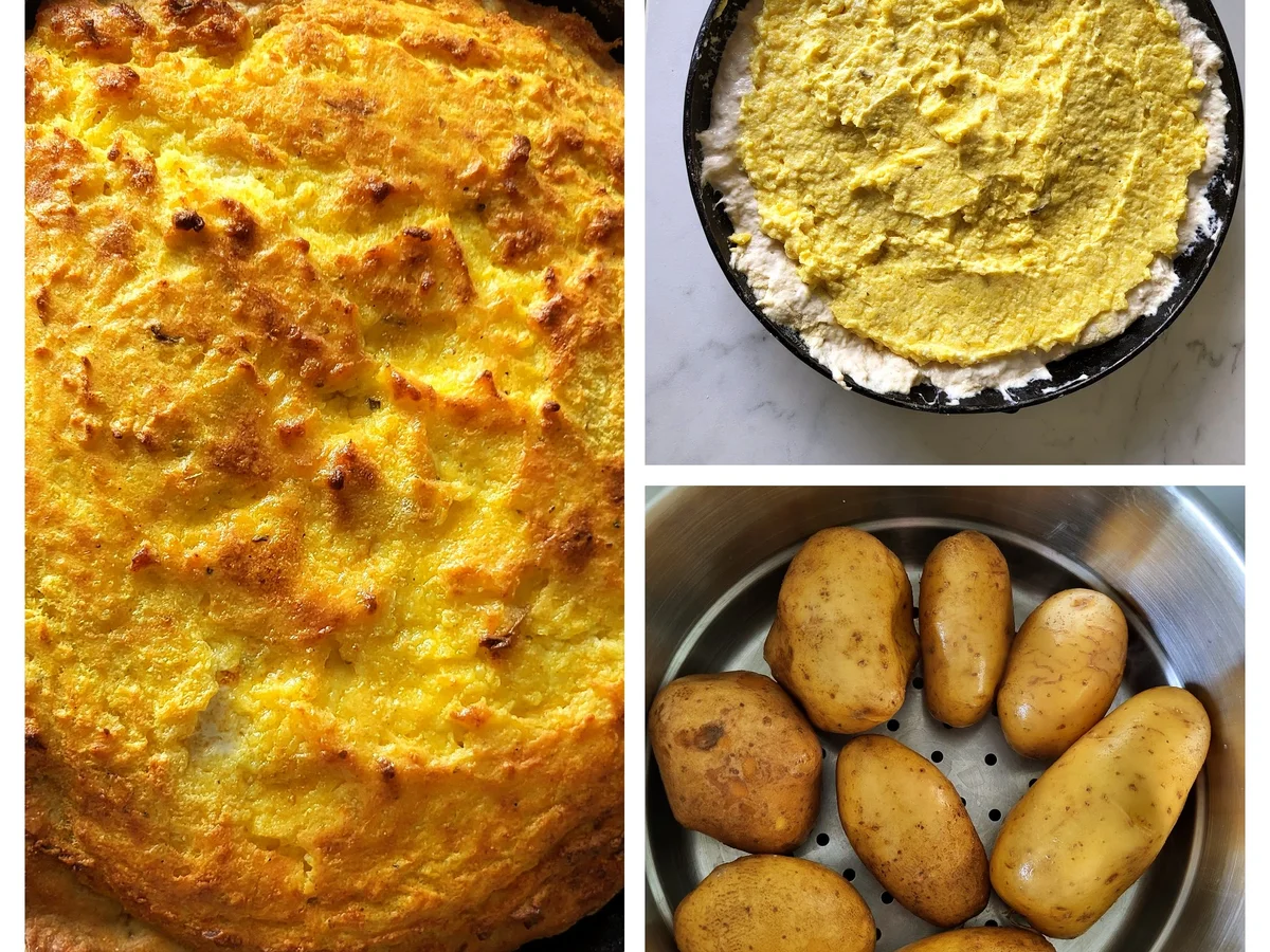 Schwäbischer Kartoffelkuchen - Rezept - Bild Nr. 5