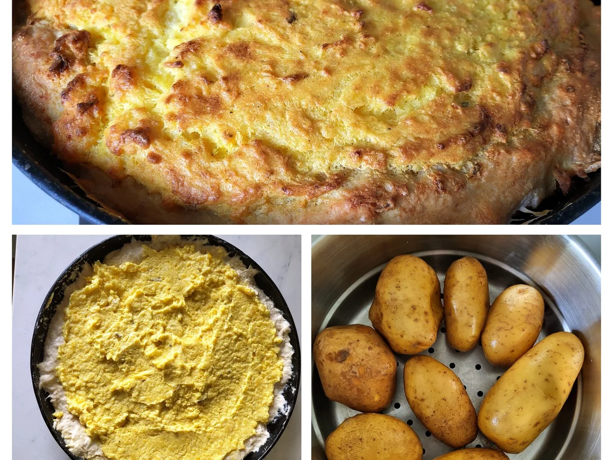 Schwäbischer Kartoffelkuchen - Rezept - Bild Nr. 7