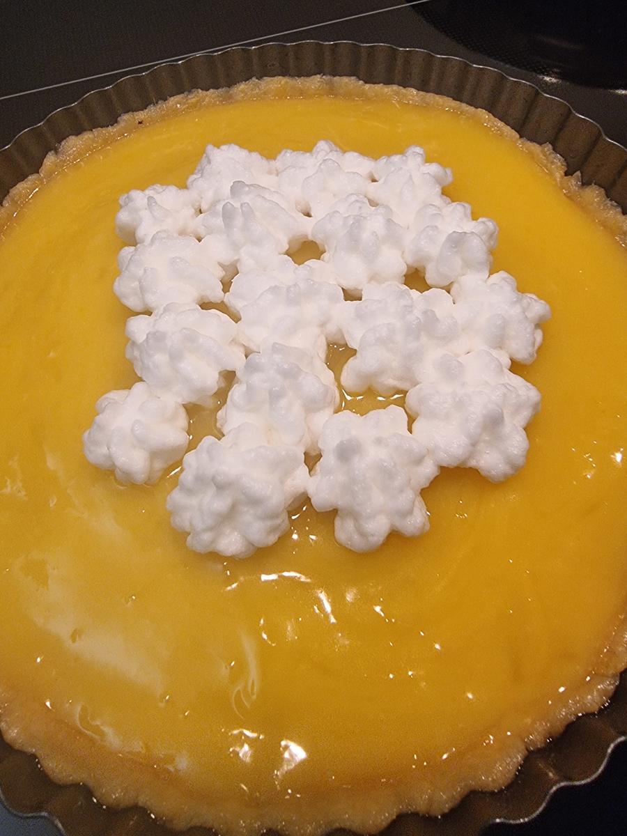 Orangen-Tarte mit Baiserhaube - Rezept - Bild Nr. 17163