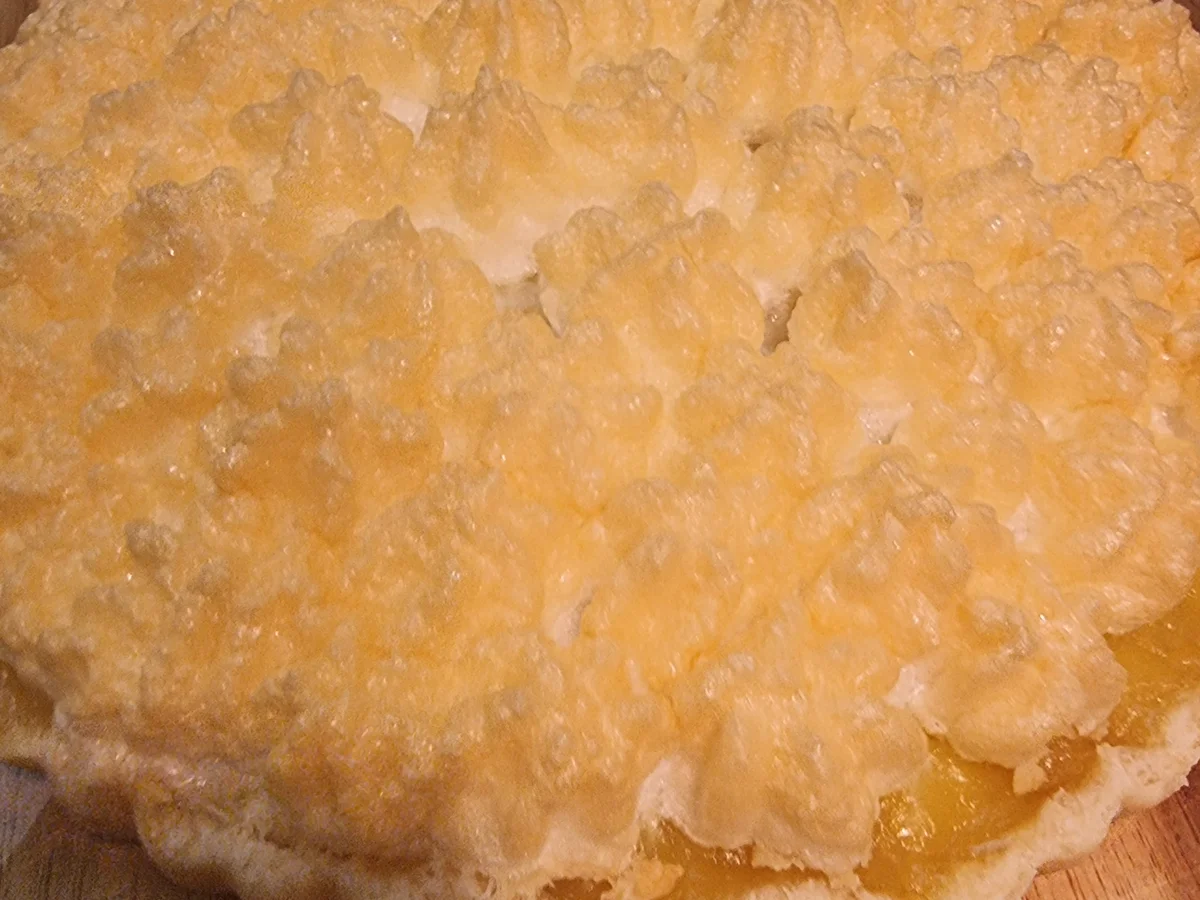 Orangen-Tarte mit Baiserhaube - Rezept - Bild Nr. 17165