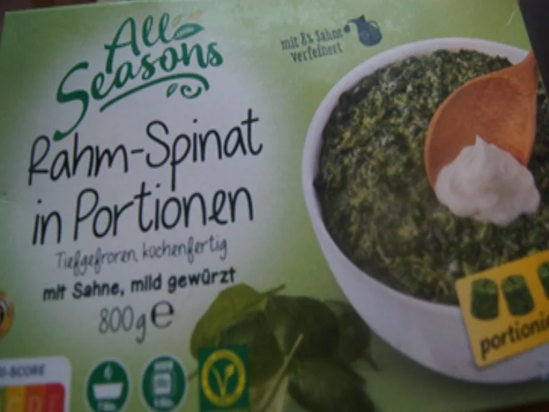 Rezept: Würziger-Rahmspinat mit Spiegelei und herzhafter Kartoffelstampf Bild Nr. 3 Würziger-Rahmspinat mit Spiegelei und herzhafter Kartoffelstampf - Rezept - Bild Nr. 3