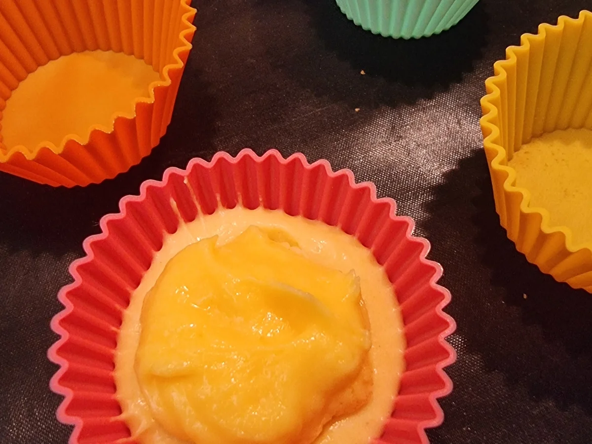 Lemon Curd Muffins mit Baiserhaube - Rezept - Bild Nr. 17161