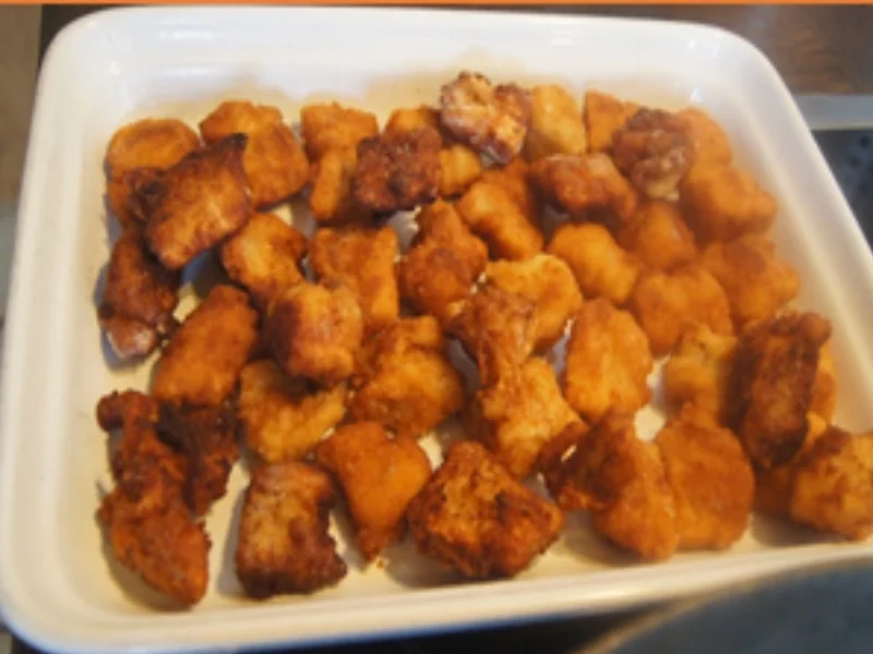 Rezept: Frittierter-Fisch mit Gemüse-Bratreis Bild Nr. 15 Frittierter-Fisch mit Gemüse-Bratreis - Rezept - Bild Nr. 15