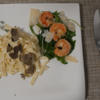 Tagliatelle mit Trüffelsoße, Garnelen und Rucola - Rezept - Bild Nr. 17157