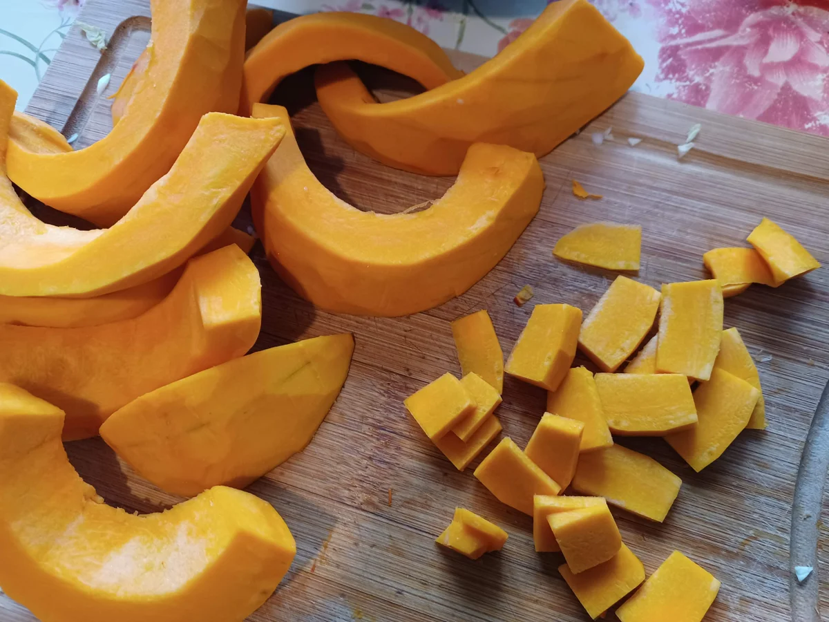 Rezept: Kürbis - Wirsing - Eintopf Bild Nr. 17158 Kürbis - Wirsing - Eintopf - Rezept - Bild Nr. 17158