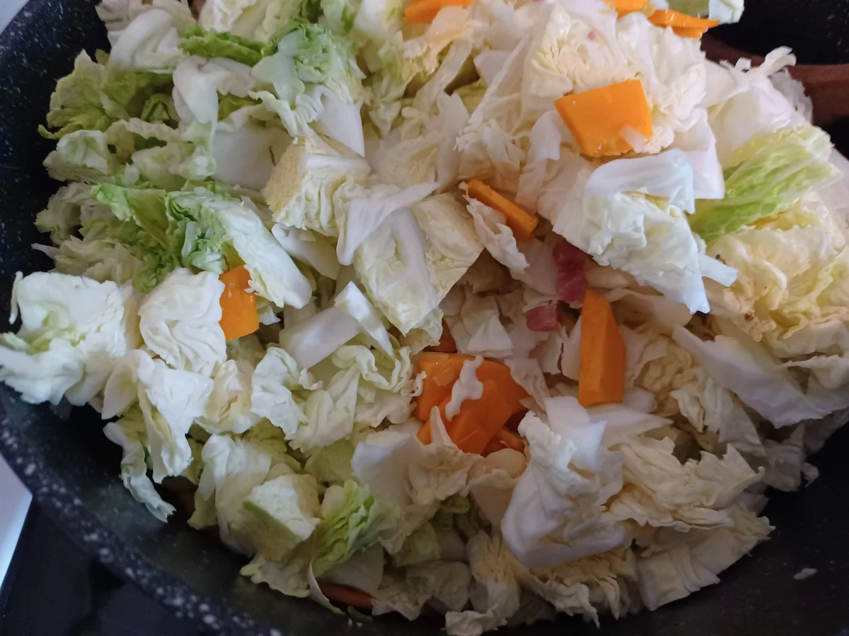 Rezept: Kürbis - Wirsing - Eintopf Bild Nr. 17162 Kürbis - Wirsing - Eintopf - Rezept - Bild Nr. 17162