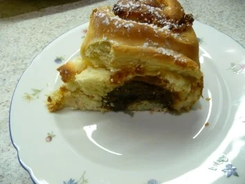 Hefeschneckenkuchen - Rezept