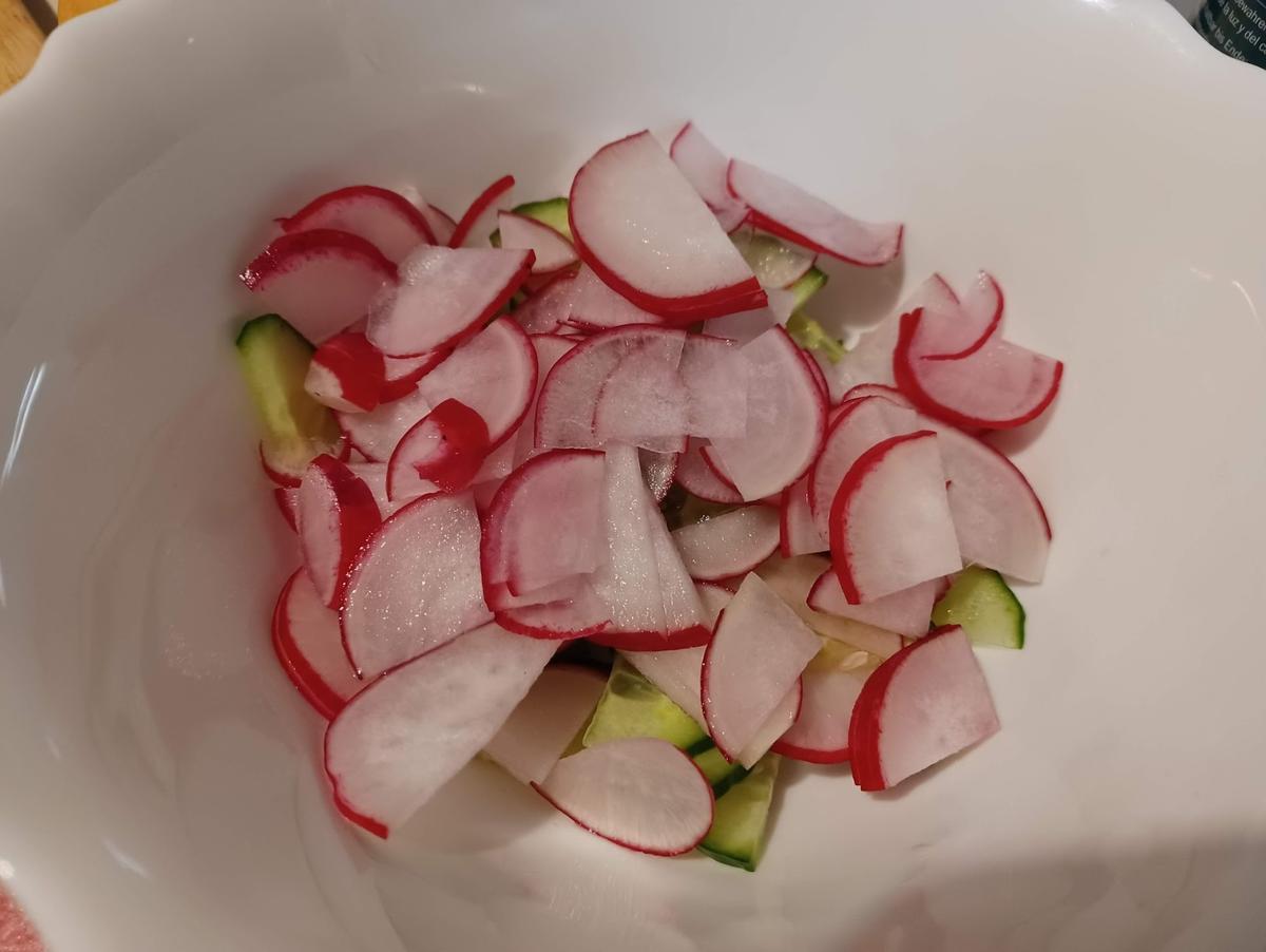 Radieschen - Gurken - Salat - Rezept - Bild Nr. 17160