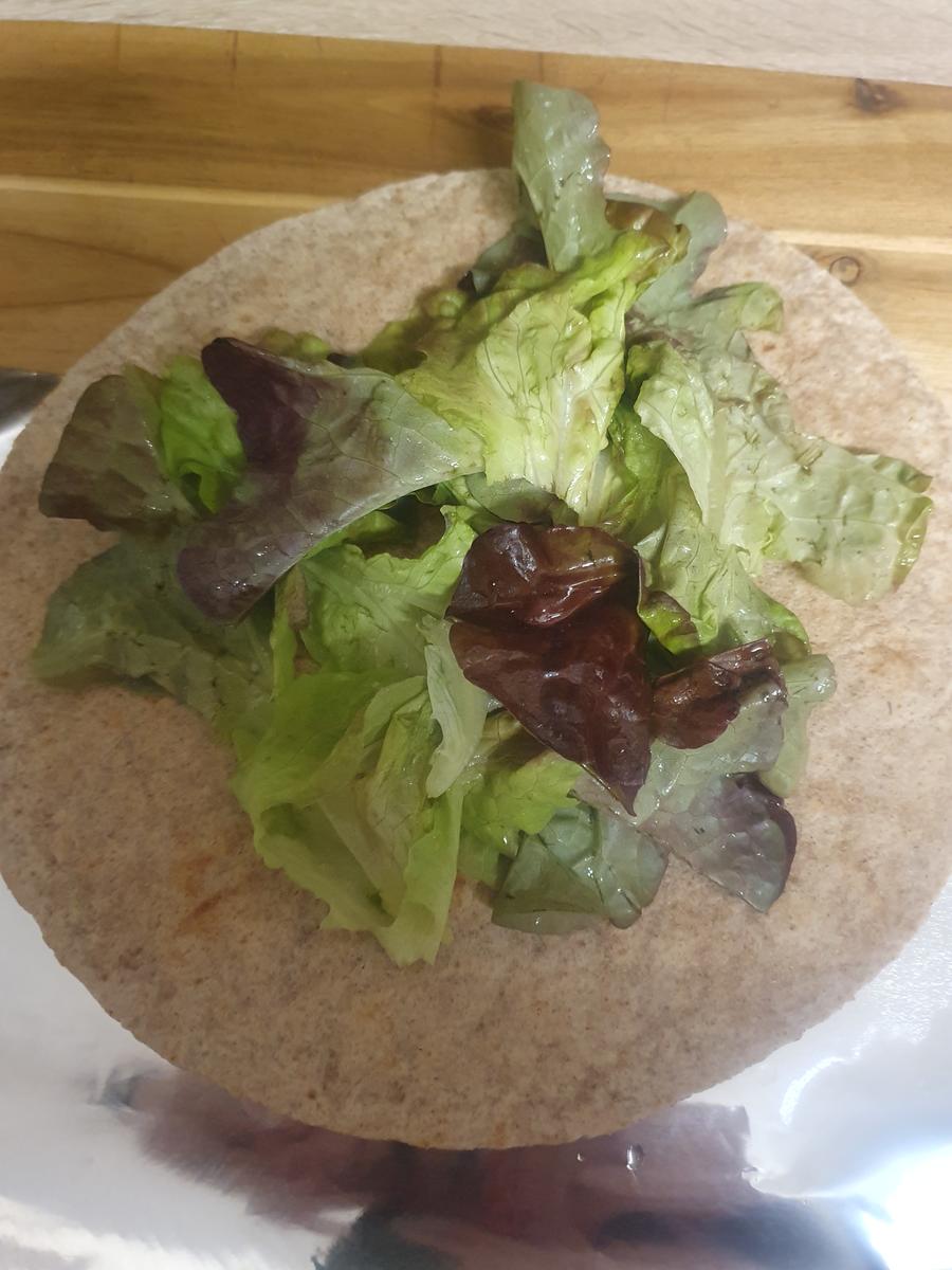 Wrap mit einer cremigen und leckeren Füllung - Rezept - Bild Nr. 17199