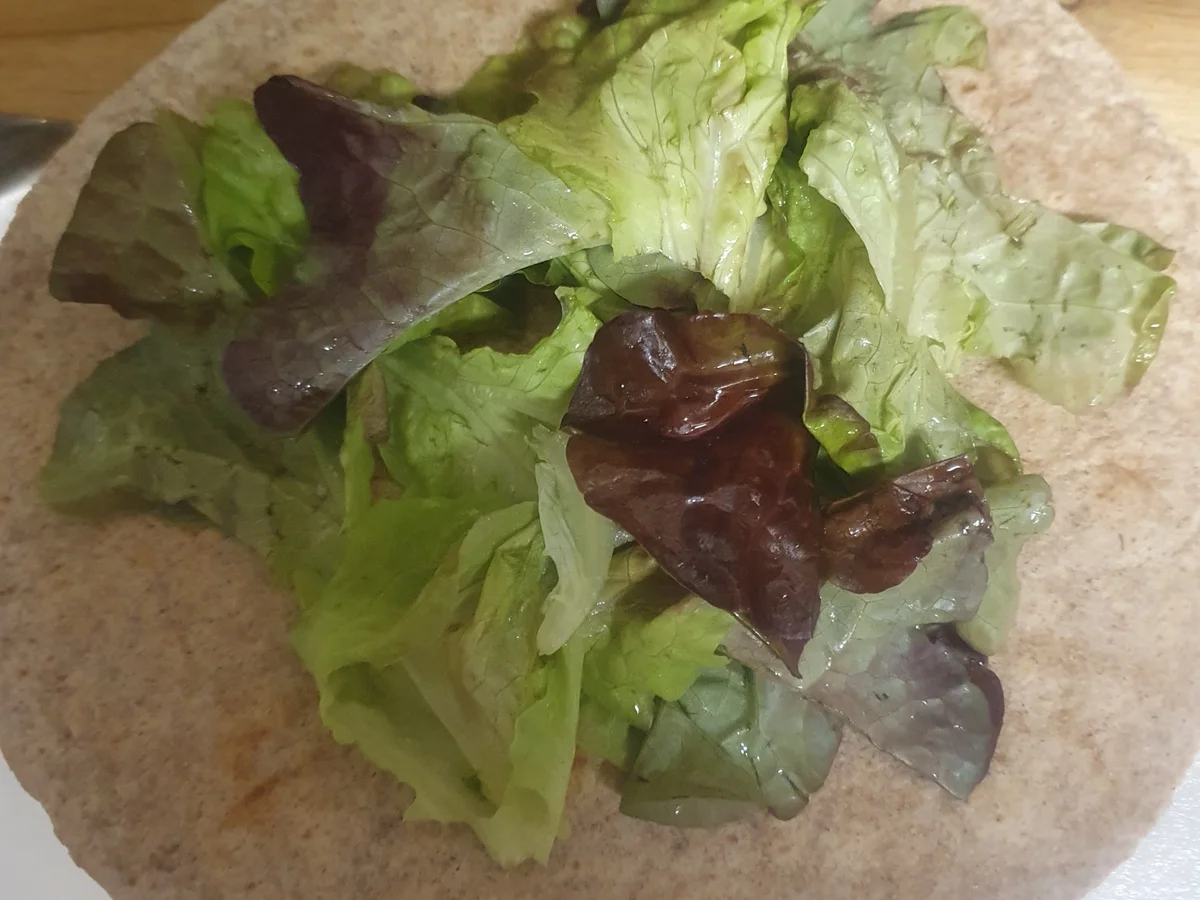 Rezept: Wrap mit einer cremigen und leckeren Füllung Bild Nr. 17199 Wrap mit einer cremigen und leckeren Füllung - Rezept - Bild Nr. 17199