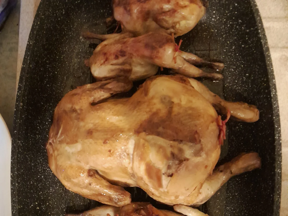 Wie Lange Brauchen Wachteln Im Backofen Wachteln aus dem Backofen, sehr fein