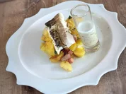 Pannfisch vom Schellfisch mit Bratkartoffeln (Bremen) - Rezept - Bild Nr. 17201