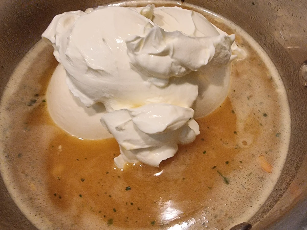 Tagliatelle mit Spinat und Frischkäsesauce - Rezept - Bild Nr. 17207