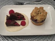 Rezept: Blaubeer-Kokos-Tรถrtchen und Schoko-Himbeer-Tarte mit Vanillecreme Bild Nr. 2 Blaubeer-Kokos-Tรถrtchen und Schoko-Himbeer-Tarte mit Vanillecreme - Rezept - Bild Nr. 2