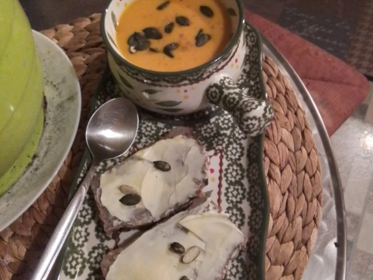 Vegane Kürbis-Suppe - Rezept - Bild Nr. 17209