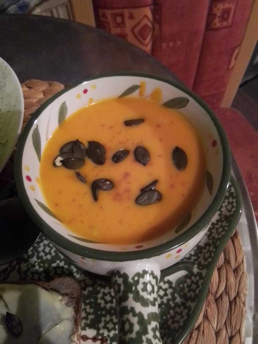 Vegane Kürbis-Suppe - Rezept - Bild Nr. 17210