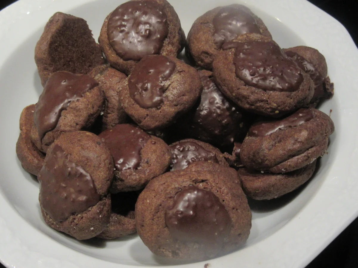 Plätzchen: Schoko-Kaffee-Plätzchen - Rezept - Bild Nr. 17209