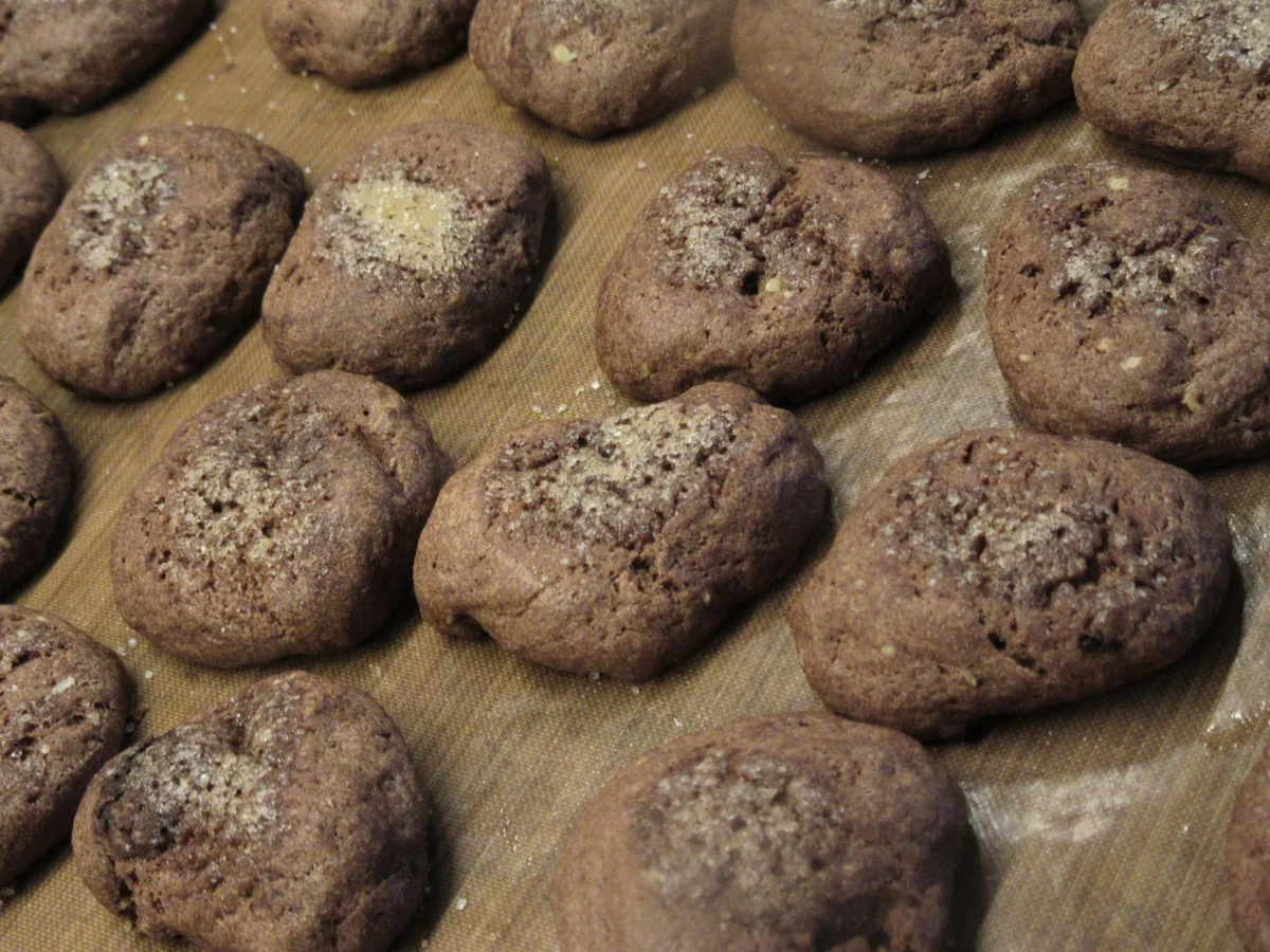 Plätzchen: Schoko-Kaffee-Plätzchen - Rezept - Bild Nr. 17213