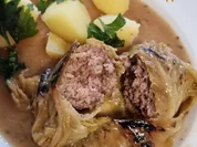 Kohlrouladen mit Petersilien-Kartoffeln - Rezept - Bild Nr. 17209