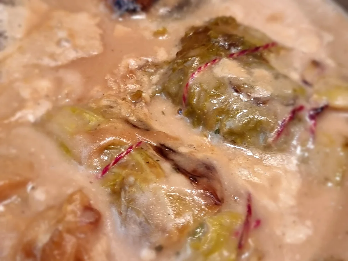 Kohlrouladen mit Petersilien-Kartoffeln - Rezept - Bild Nr. 17217