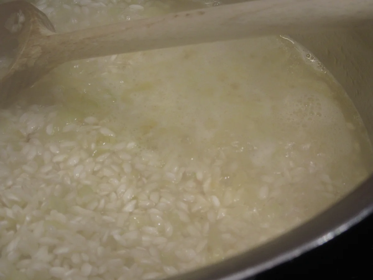 Rezept: Reis: Risotto mit Garnelen und Mangold Bild Nr. 17212 Reis: Risotto mit Garnelen und Mangold - Rezept - Bild Nr. 17212