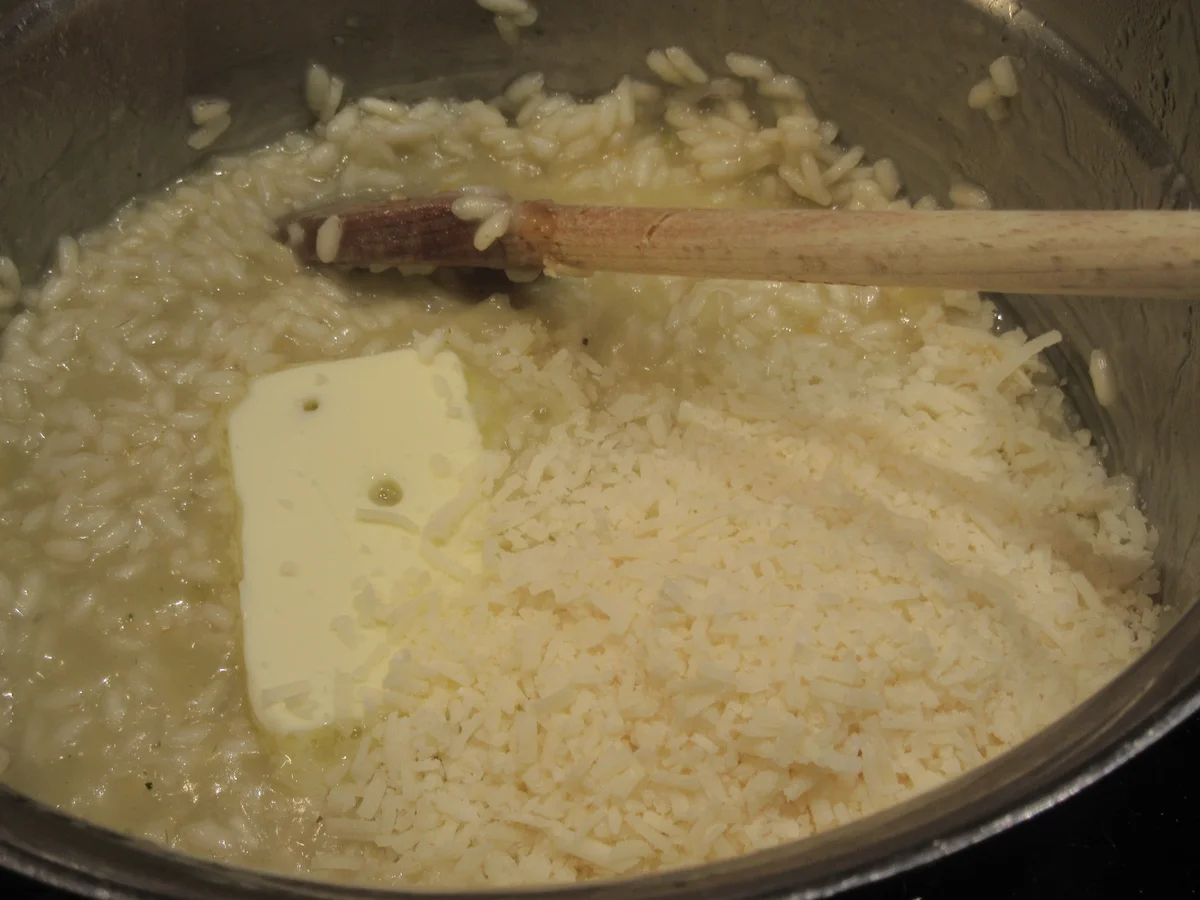 Rezept: Reis: Risotto mit Garnelen und Mangold Bild Nr. 17214 Reis: Risotto mit Garnelen und Mangold - Rezept - Bild Nr. 17214