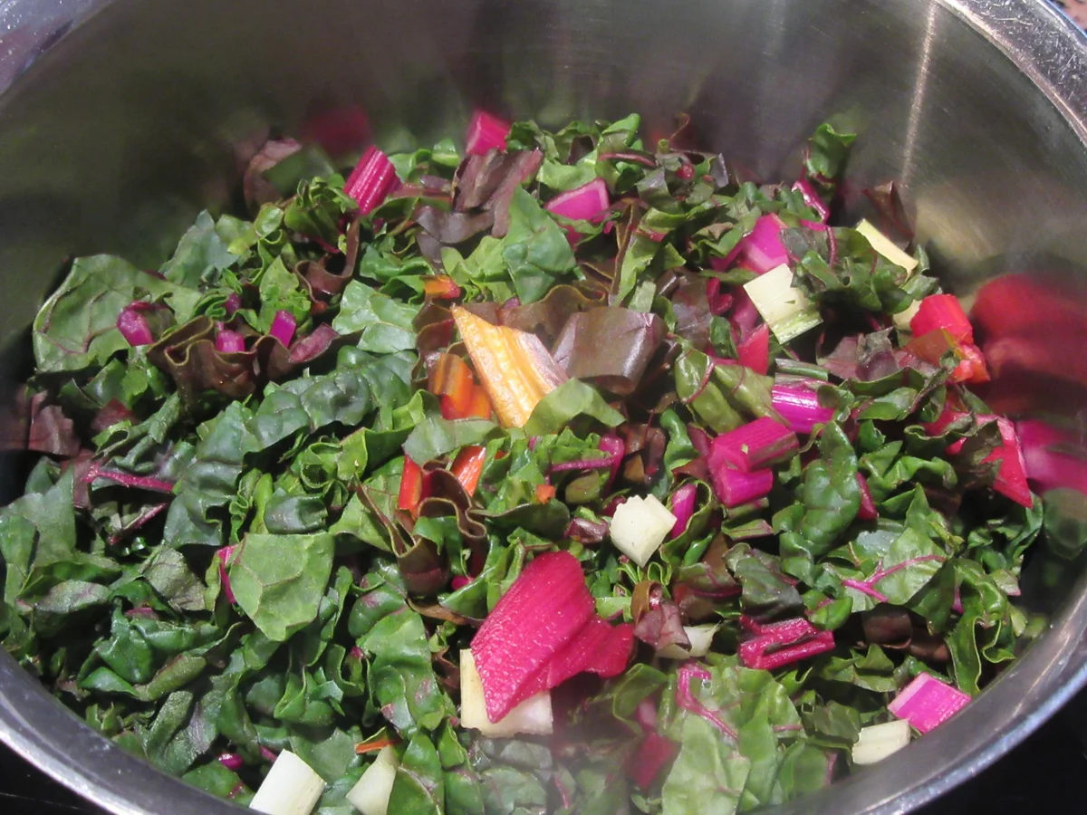 Rezept: Reis: Risotto mit Garnelen und Mangold Bild Nr. 17215 Reis: Risotto mit Garnelen und Mangold - Rezept - Bild Nr. 17215