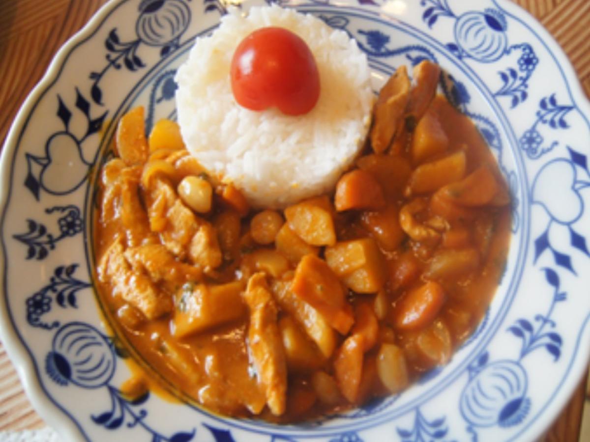 Massaman Curry mit Gemüse und Jasmin Reis - Rezept - Bild Nr. 17210