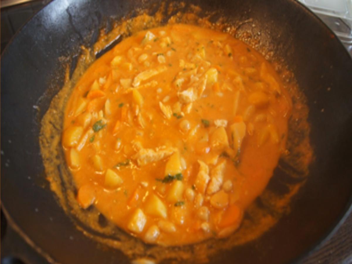 Massaman Curry mit Gemüse und Jasmin Reis - Rezept - Bild Nr. 17225