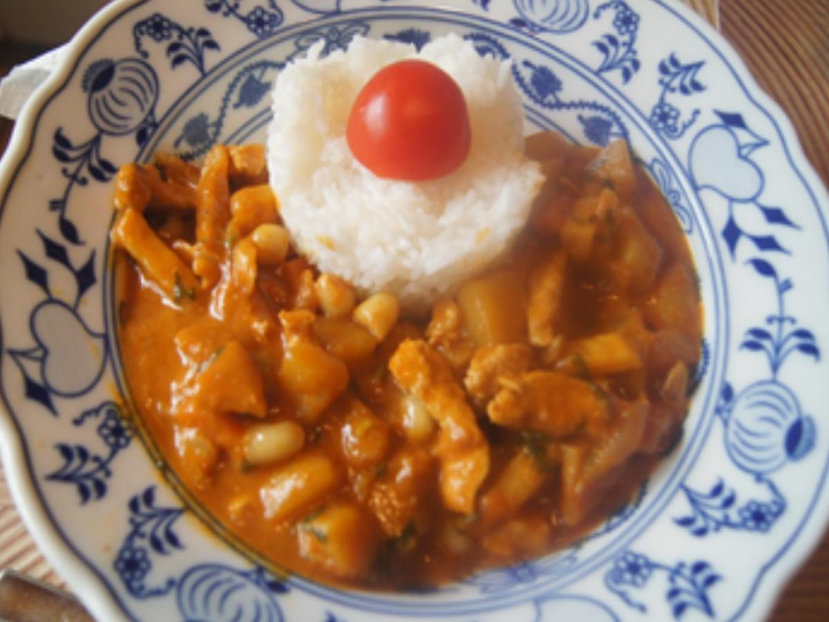 Massaman Curry mit Gemüse und Jasmin Reis - Rezept - Bild Nr. 17228