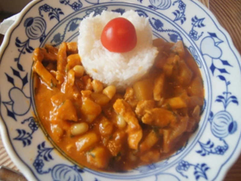 Massaman Curry mit Gemüse und Jasmin Reis - Rezept - Bild Nr. 17228
