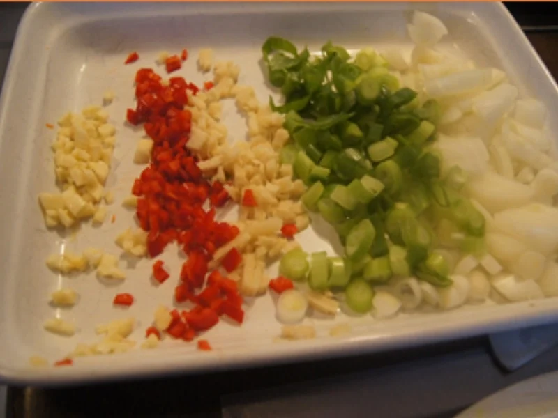 Rezept: Gebratener Reis mit Steinpilzen, Gemüse und Ei Bild Nr. 17214 Gebratener Reis mit Steinpilzen, Gemüse und Ei - Rezept - Bild Nr. 17214