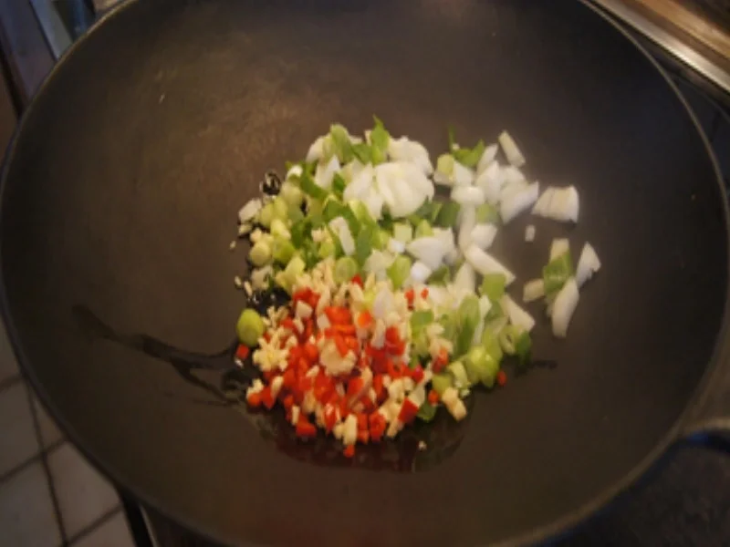 Rezept: Gebratener Reis mit Steinpilzen, Gemüse und Ei Bild Nr. 17215 Gebratener Reis mit Steinpilzen, Gemüse und Ei - Rezept - Bild Nr. 17215