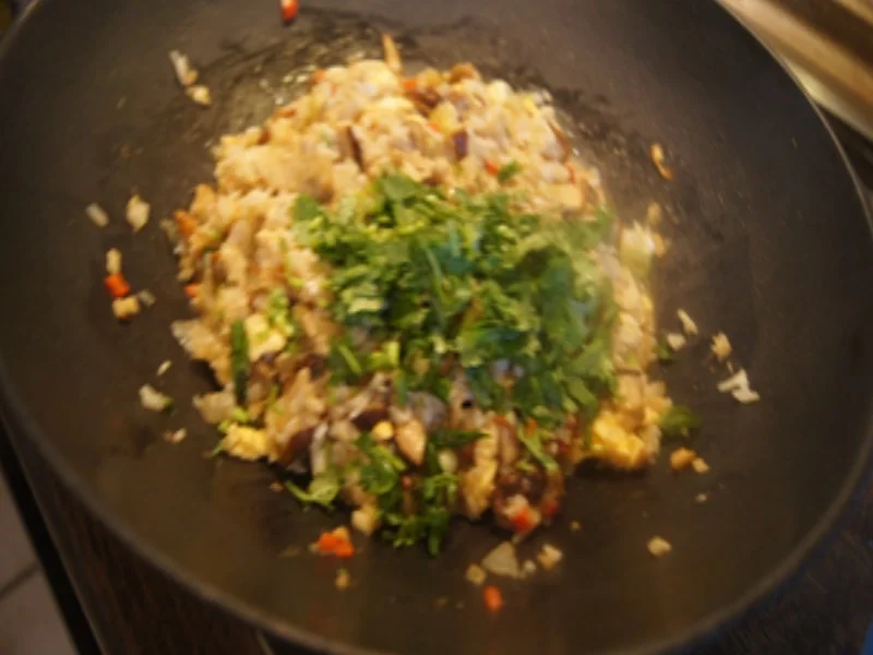 Rezept: Gebratener Reis mit Steinpilzen, Gemüse und Ei Bild Nr. 17221 Gebratener Reis mit Steinpilzen, Gemüse und Ei - Rezept - Bild Nr. 17221