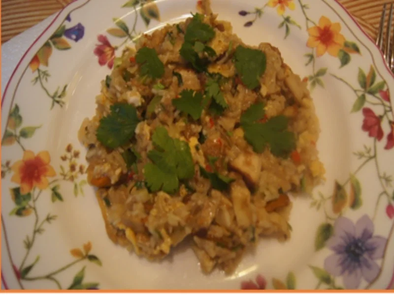 Rezept: Gebratener Reis mit Steinpilzen, Gemüse und Ei Bild Nr. 17223 Gebratener Reis mit Steinpilzen, Gemüse und Ei - Rezept - Bild Nr. 17223