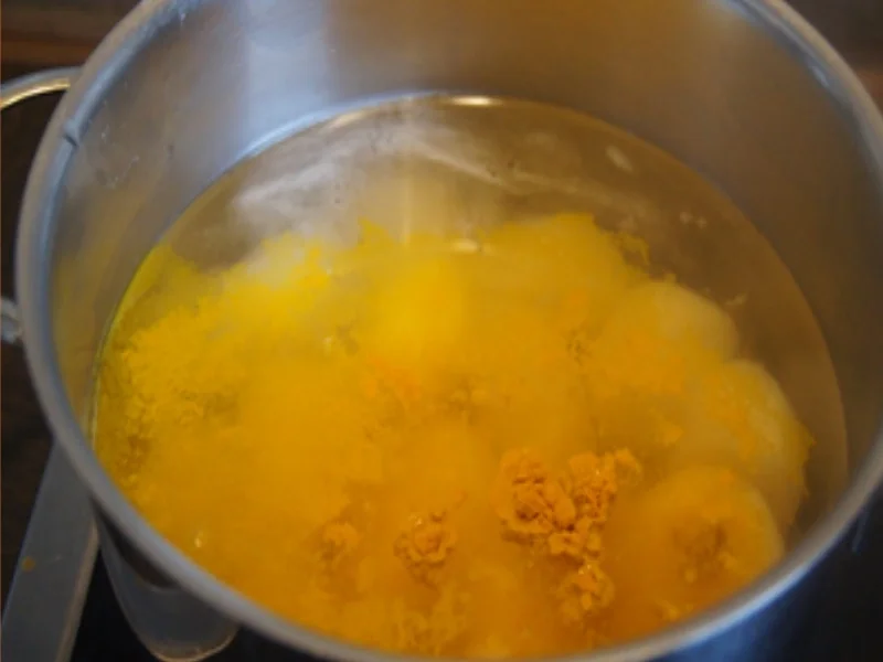 Rezept: Wellwurst mit Kraut nach tschechischer Art und Drillingen Bild Nr. 8 Wellwurst mit Kraut nach tschechischer Art und Drillingen - Rezept - Bild Nr. 8