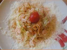 Rezept: Spaghetti mit Gemüse-Kräuter-Sauce und Garnelen Bild Nr. 17211 Spaghetti mit Gemüse-Kräuter-Sauce und Garnelen - Rezept - Bild Nr. 17211