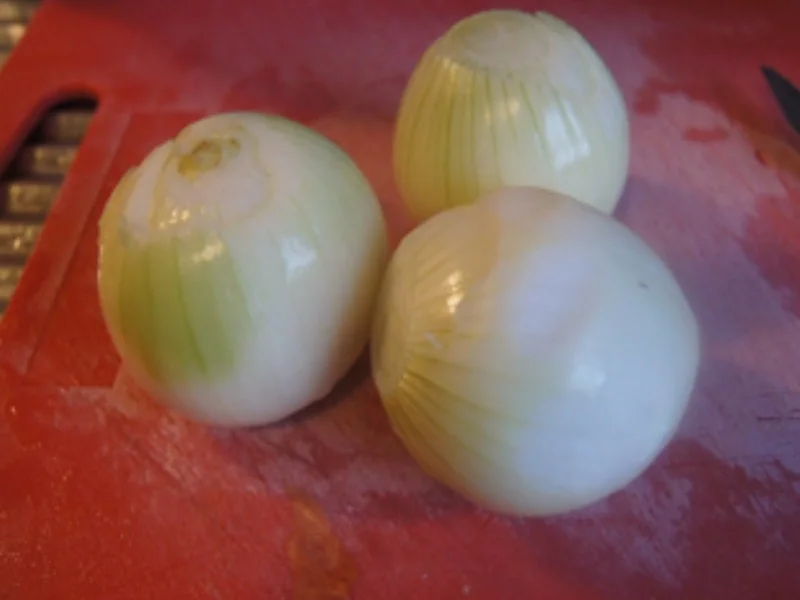 Rezept: Grünkohl mit Bregenwurst und Schweinenacken und Salzkartoffeln Bild Nr. 13 Grünkohl mit Bregenwurst und Schweinenacken und Salzkartoffeln - Rezept - Bild Nr. 13