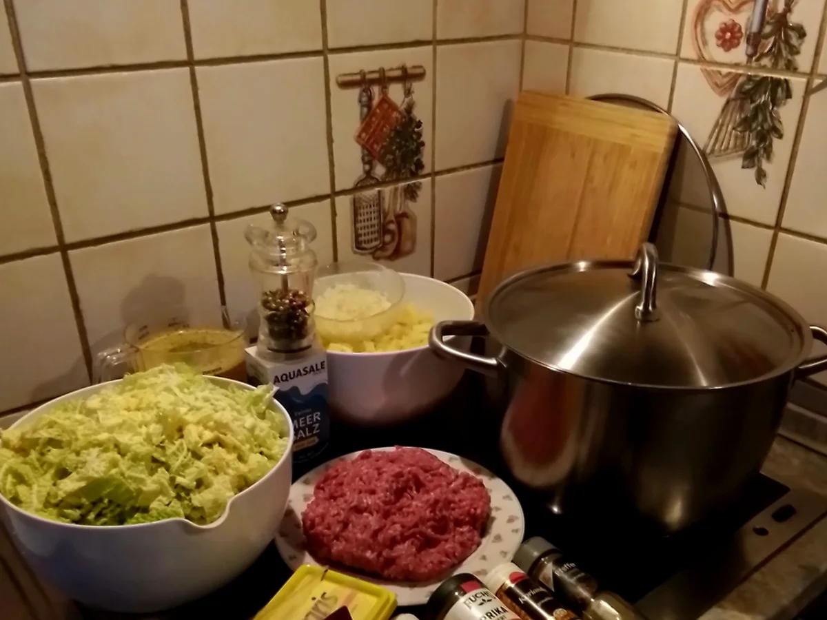 "Schlabberkappes"  mit Wiersingkohl - Rezept - Bild Nr. 17211
