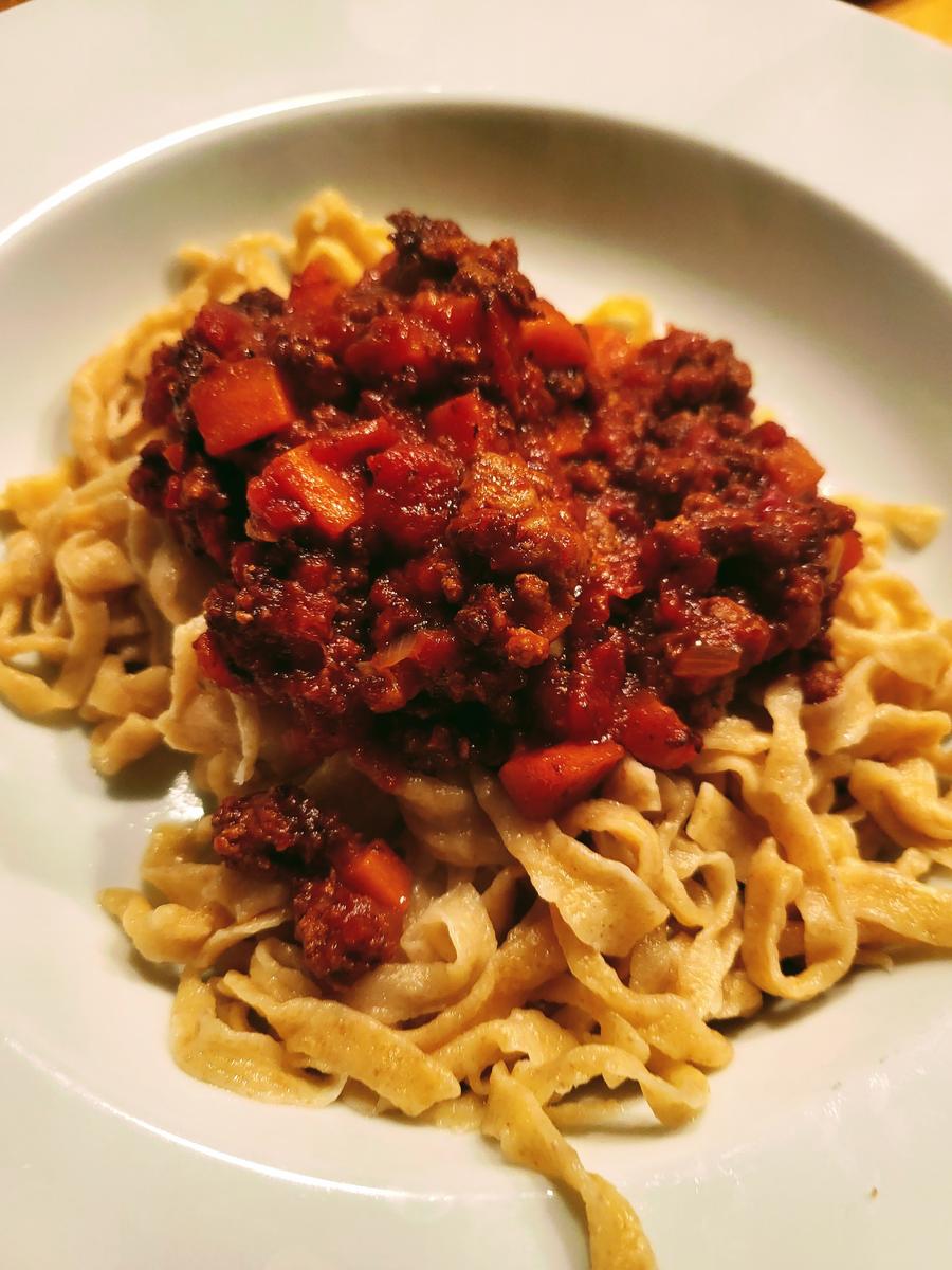 Tagliatelle, Hausgemacht aus Sauerteig - Rezept - Bild Nr. 17211